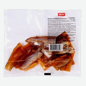 Рыбка сушеная Янтарная с перцем, 50 г