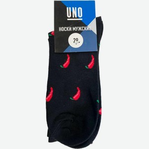 Носки мужские UNO SM19_25n6 черные р.25