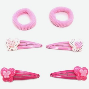 Набор для волос детский резинки + заколки