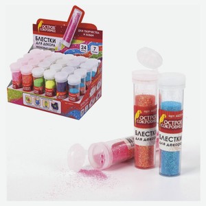 Блестки «Остров Сокровищ» для творчества неон, 7 г, 1 шт