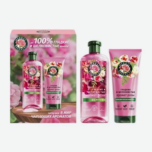 Подарочный набор для волос Аргановое масло/Аромат розы Herbal Essences Шампунь 250мл + Бальзам 180мл в ассортименте