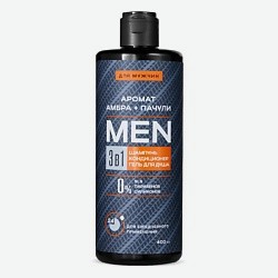 MEN 3-в-1 Шампунь-кондиционер для волос и гель для душа