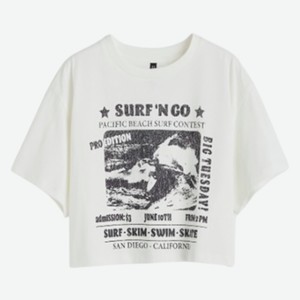 Футболка женская, арт. 1085055, цвет: белый, размер: S