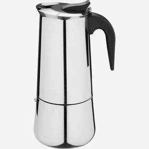 Гейзерная кофеварка ITALIA, объем 600 мл/12 чашек, из нержав