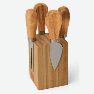 Н-р ножей для сыра ATMOSPHERE of art Maple с подставкой на м