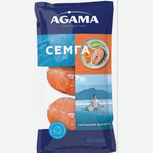 Рыба Семга стейк Agama замороженный 400 г