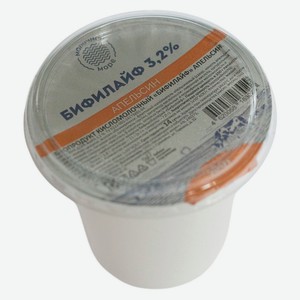 Бифилайф «Молочное море» с апельсином 3,2% БЗМЖ охлажденный, 350 г