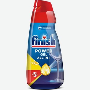 Гель для посудомоечных машин Finish All-in-1 Max Анти-жир Лимон
