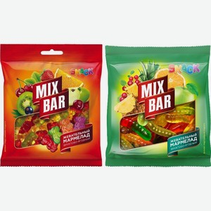 Жевательный мармелад Mixbar Party фруктово-ягодный 70г