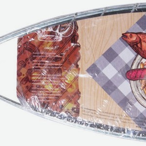 Решетка-гриль для рыбы 54х11см