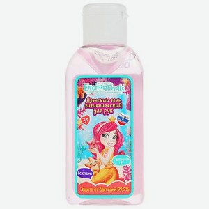 Детский гель гигиенический для рук с антибактериальным эффектом Enchantimals