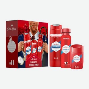 Подарочный набор для мужчин Old Spice Гель для душа 250мл + Дезодорант 150мл + Дезодорант 50мл