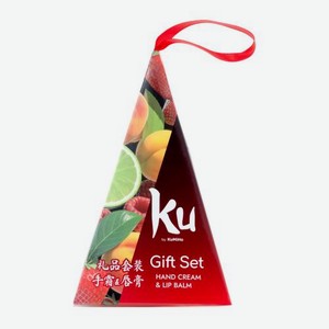 Подарочный набор Kumiho Бальзам для губ 15мл + Крем для рук 50мл в ассортименте