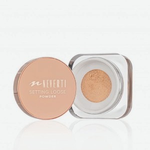 NEVERTI Пудра рассыпчатая, 1 шт.