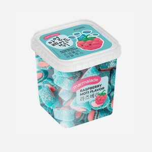 Мармелад ASIA LINE малина кусочки карандаш кислый , 150г