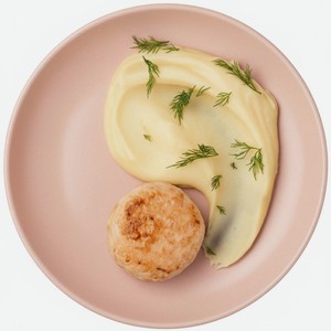 Котлета мясная с картофельным пюре Пятерочка Кафе 220г, 220 г