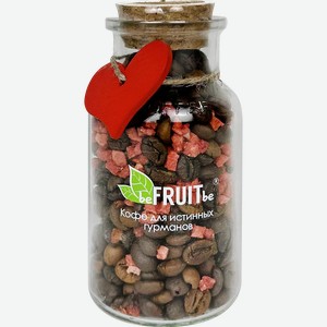 Кофе зерновой BEFRUITBE с клубникой жареный, 80г