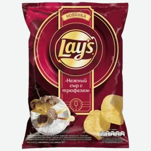 Картофельные чипсы Lay s Нежный сыр с трюфелем 93 г