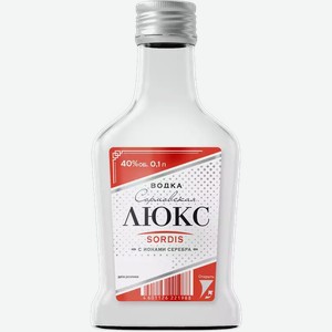 Водка Сормовская Люкс 40% 0,1Л