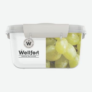 Контейнер Полимербыт Wellfort Butterfly герметичный 1.2л