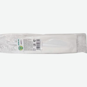 Одноразовые столовые приборы АВМ-Пластик вилка нож зубочистка салфетка