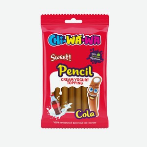 Мармелад CHI-WA-WA кола карандаш кислый,80г