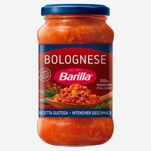 Соус Barilla Болоньезе томатный с говядиной и свининой Италия, 400 г