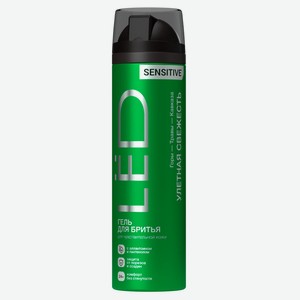 Гель для бритья LЁD Улетная свежесть для чувствительной кожи, 200 мл