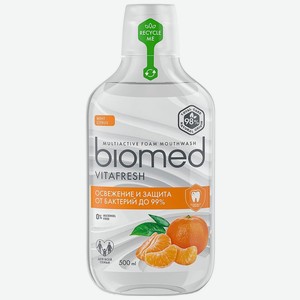 Ополаскиватель для полости рта Biomed Vitafresh 500мл, 1 шт