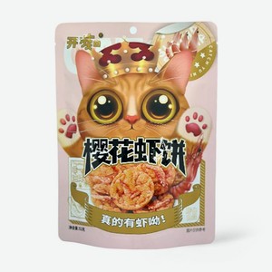 Чипсы Catch Yu Mi кукурузные со вкусом вишнёвой креветки 52г, 52 г