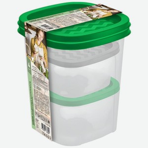 Набор контейнеров Hitt 4в1 квадратных 4шт., 1 шт