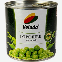 Горошек, Кукуруза Велада, 340-400 Г