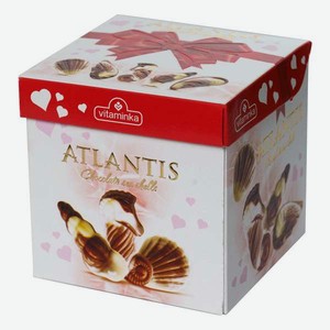 Шоколадные ракушки Vitaminka с ореховым пралине