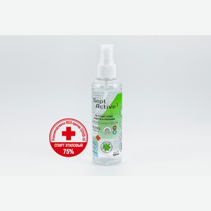 Спрей для рук с антисептическим эффектом SeptActive 75% 100 мл