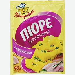 Картофельное Пюре Приправыч, Со Вкусом Курицы, С Копчёностями, 40 Г