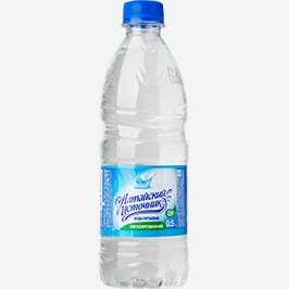 Вода Алтайский Источник, Бпз, Негазированная, 0,5 Л