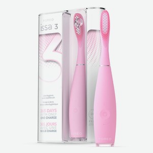 FOREO ISSA 3 ультрагигиеничная звуковая зубная щетка 4 в 1, Pearl Pink