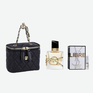 YVES SAINT LAURENT Набор Libre: Парфюмерная вода + Пробник+Сумка, 30мл+1,2мл