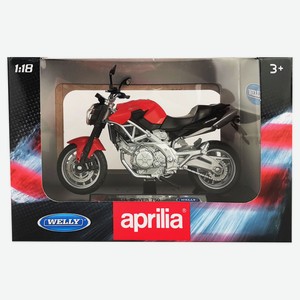 Мотоцикл Welly 1:18 Aprilia Shiver 750, 1 шт