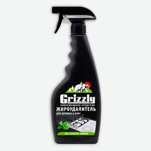 Спрей жироудалитель для духовок и плит Grizzly, 500 мл