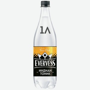 Напиток Evervess Индиан Тоник газированный 1л, 1 л