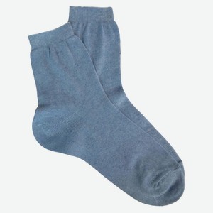 Носки женские «Каждый день» голубые, р.23