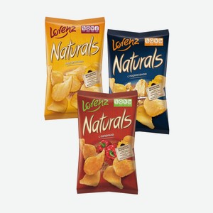 Чипсы Картофельные Naturals В Ассортименте 100г