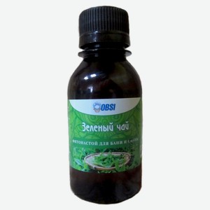 Фитонастой трав для бани и сауны OBSI Зеленый чай, 100 мл