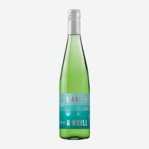 Белое вино Vinho Verde полусухое Mare & Grill 9.5% 750мл
