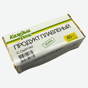 Сырный продукт плавленый «Каждый день» Волна 40% ЗМЖ, 80 г