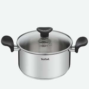 TEFAL Кастрюля с крышкой Primary E3084474, 20 см 3 л