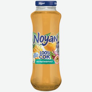 Сок Noyan мультифрукт восстановленный для детского питания для детей дошкольного и школьного возраста 750мл, 750 мл