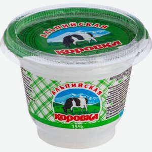 Сметанный продукт ТМ Альпийская коровка