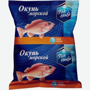 Окунь Fish House морской потрошеный без головы замороженный 800г